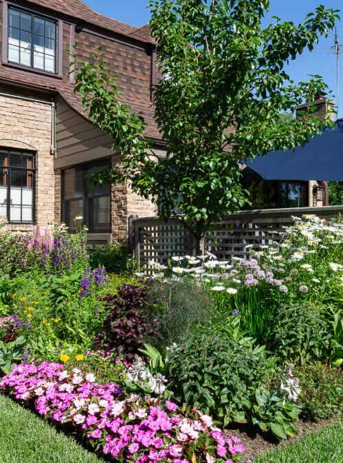 Landscape enhancements in Deerfield, IL