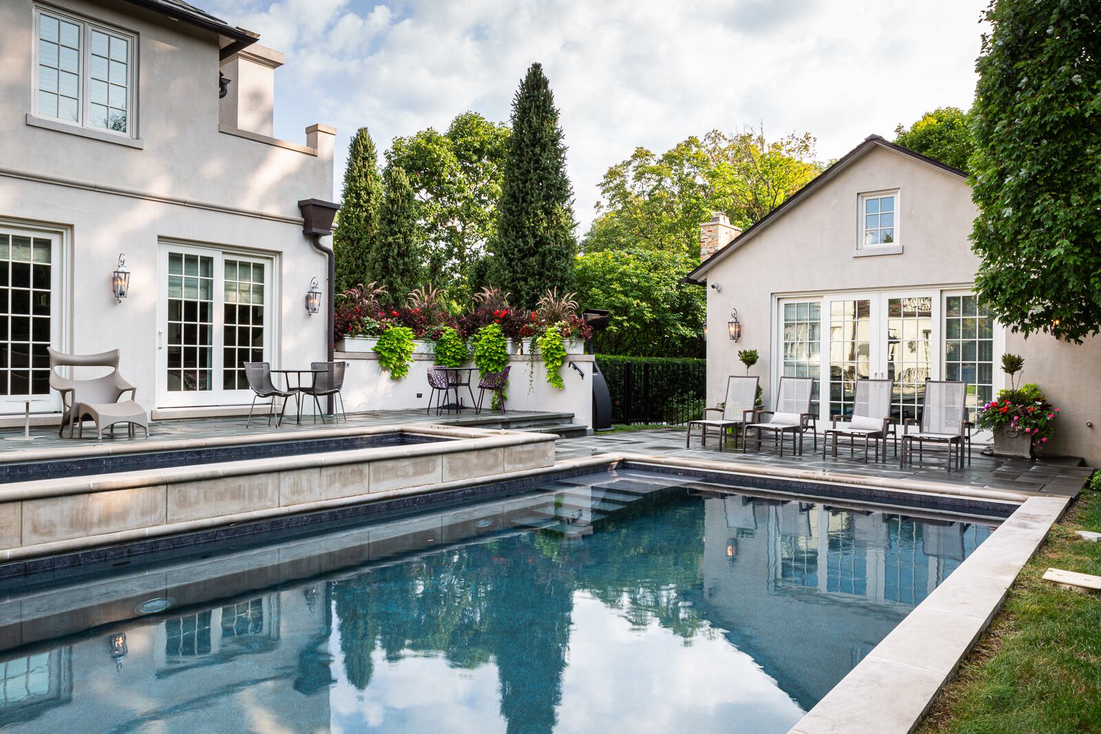 Pool and spa design — Bertog Landscape, Chicago's North Shore